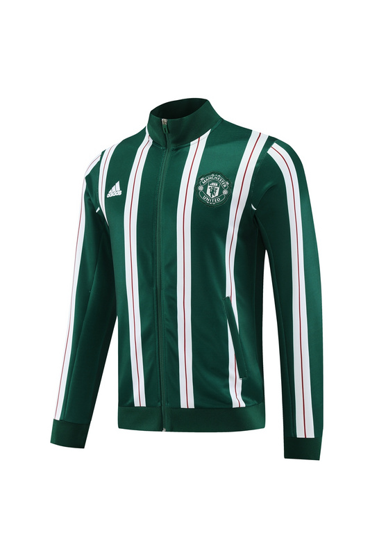 AAA Quality Manchester Utd 23/24 Jacket - White/Green